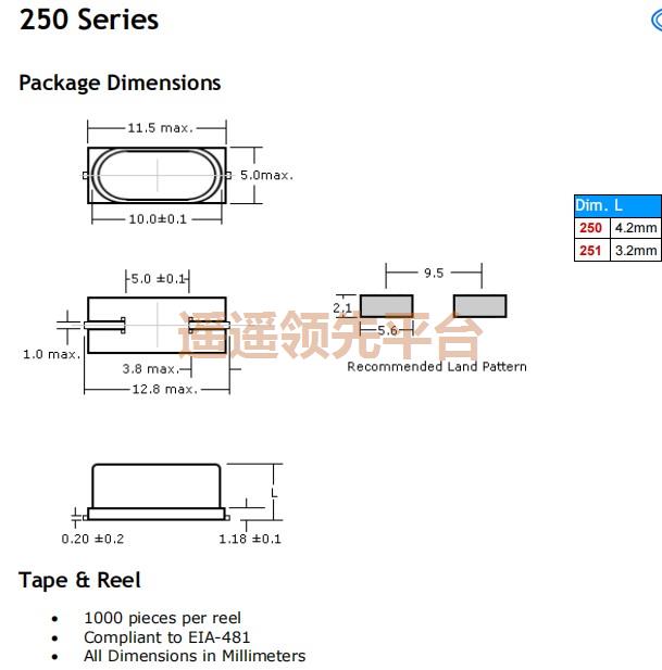 250-11.0592M-20-S-TR3044,Oscilent˹3044,250Դ3044