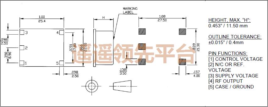 OX2550A-LZ-3-10.000,RUBYQUARTZ3044,50003044