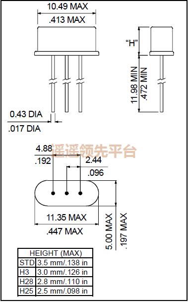AS-10.000-20-F-3PIN-TR,RUBYQUARTZԴ3044,AS3044