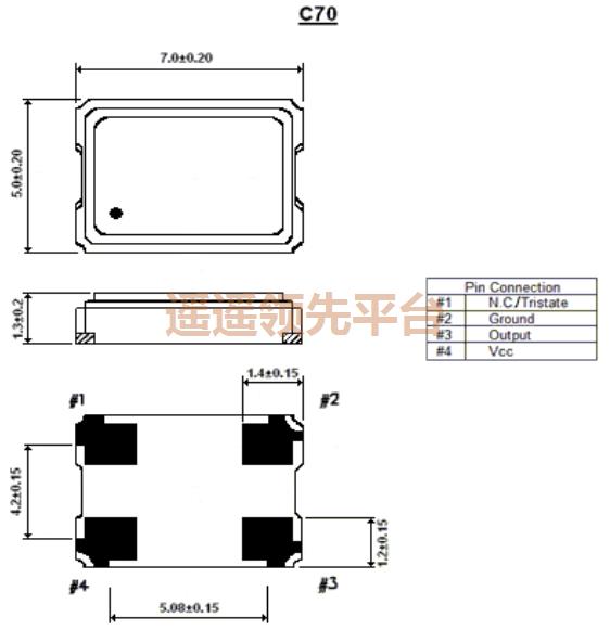 C70H50-20.000-15-5.0V,ITTI石英贴片3044永利集团,C70晶体振荡器 C70H50-20.000-15-5.0V,ITTI石英贴片3044永利集团,C70晶体振荡器
